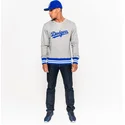 mikiny-bez-kapuce-seda-crew-neck-heritage-brooklyn-dodgers-mlb-new-era