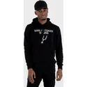 mikiny-s-kapuci-cerna-pullover-hoody-san-antonio-spurs-nba-new-era