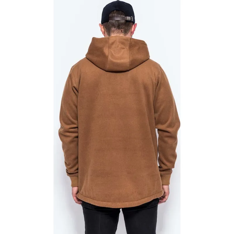 mikiny-s-kapuci-hneda-pullover-hoody-premium-classics-new-era mikiny-s-kapuci-hneda-pullover-hoody-premium-classics-new-era