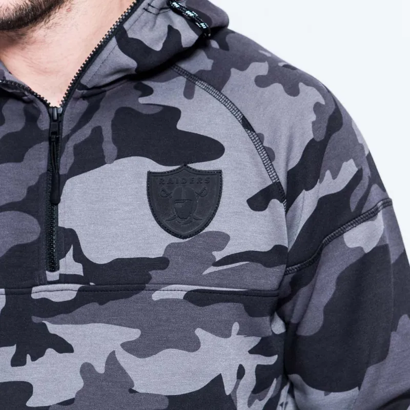 mikiny-s-kapuci-maskacova-half-zipped-hoody-las-vegas-raiders-nfl-new-era