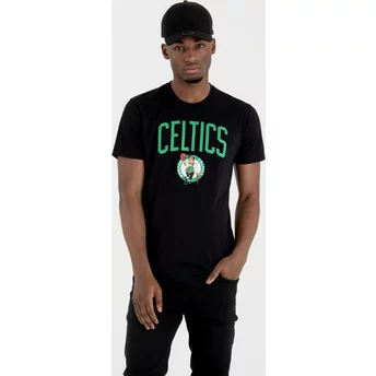 New Era Boston Celtics NBA T-Shirt schwarz