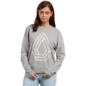 volcom-heather-grey-sound-check-sweatshirt-grau