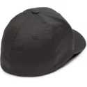volcom-curved-brim-kinder-black-full-stone-xfit-fitted-cap-schwarz