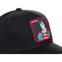 cepice-zaoblena-cerna-snapback-clasico-sup4-superman-dc-comics-capslab