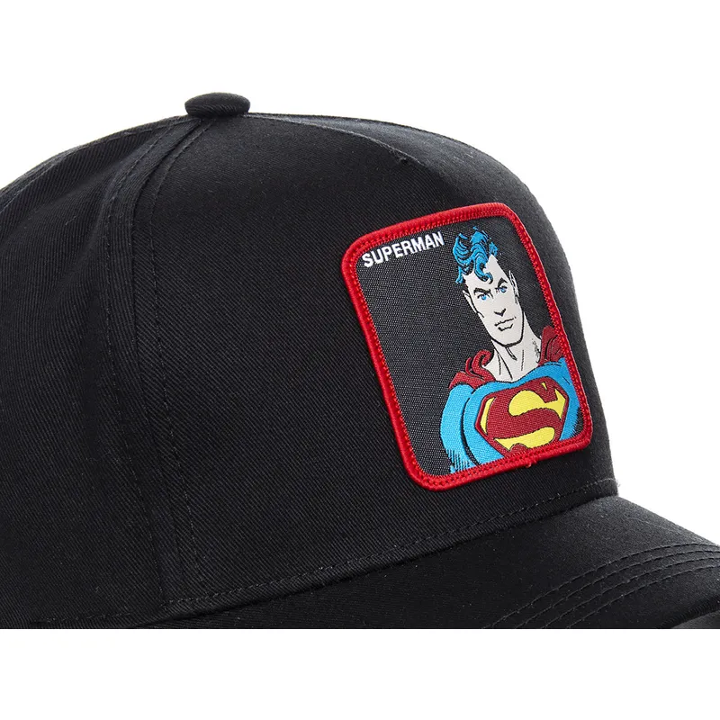cepice-zaoblena-cerna-snapback-clasico-sup4-superman-dc-comics-capslab