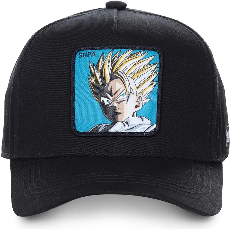 cepice-zaoblena-cerna-snapback-super-saiyan-2-supb-son-gohan-dragon-ball-capslab