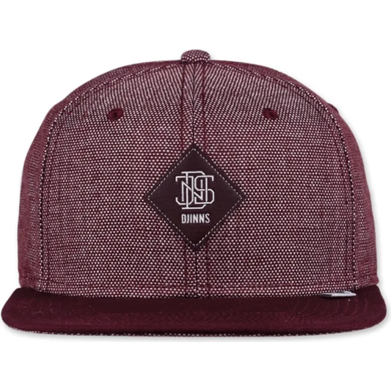 cepice-pes-cervena-snapback-2tone-oxford-djinns