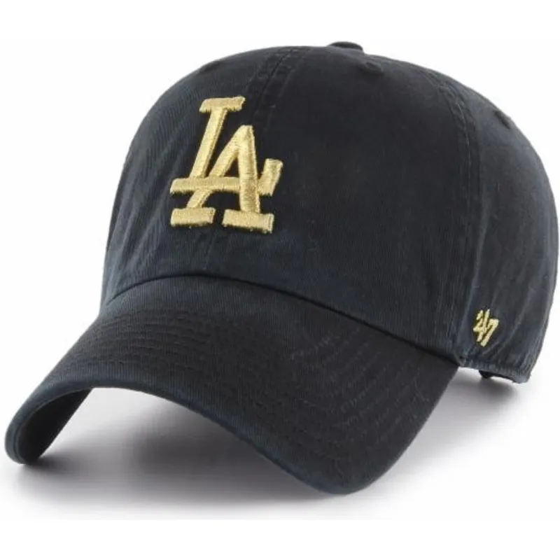 cepice-zaoblena-cerna-nastavitelny-oro-los-angeles-dodgers-mlb-47-brand cepice-zaoblena-cerna-nastavitelny-oro-los-angeles-dodgers-mlb-47-brand