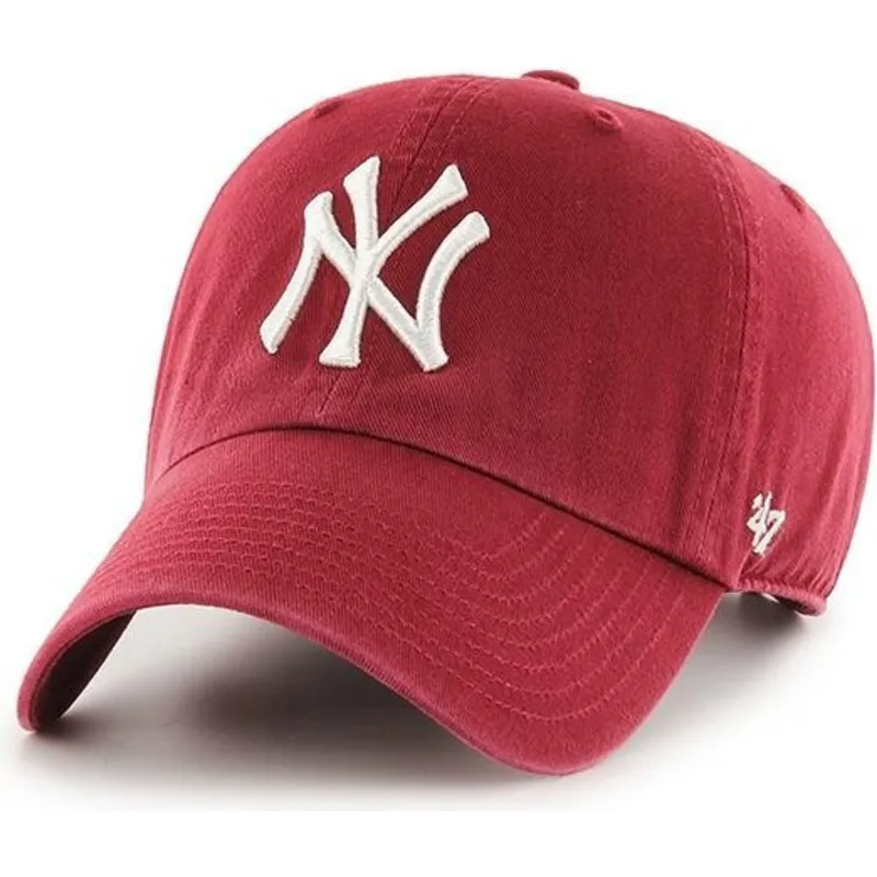 cepice-zaoblena-cervena-nastavitelny-cardenal-new-york-yankees-mlb-47-brand