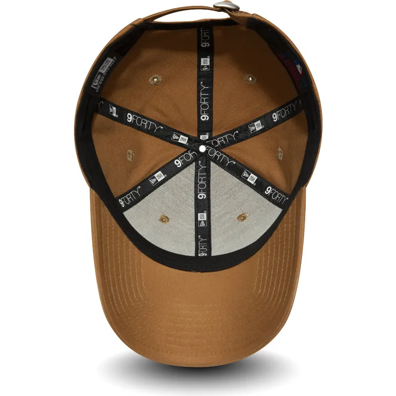 cepice-zaoblena-hneda-nastavitelny-9forty-essential-new-york-yankees-mlb-new-era