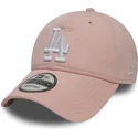 cepice-zaoblena-ruzova-nastavitelny-9twenty-essential-packable-los-angeles-dodgers-mlb-new-era