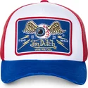 cepice-zaoblena-bila-snapback-truck18-von-dutch