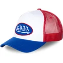 cepice-zaoblena-bila-snapback-truck16-von-dutch