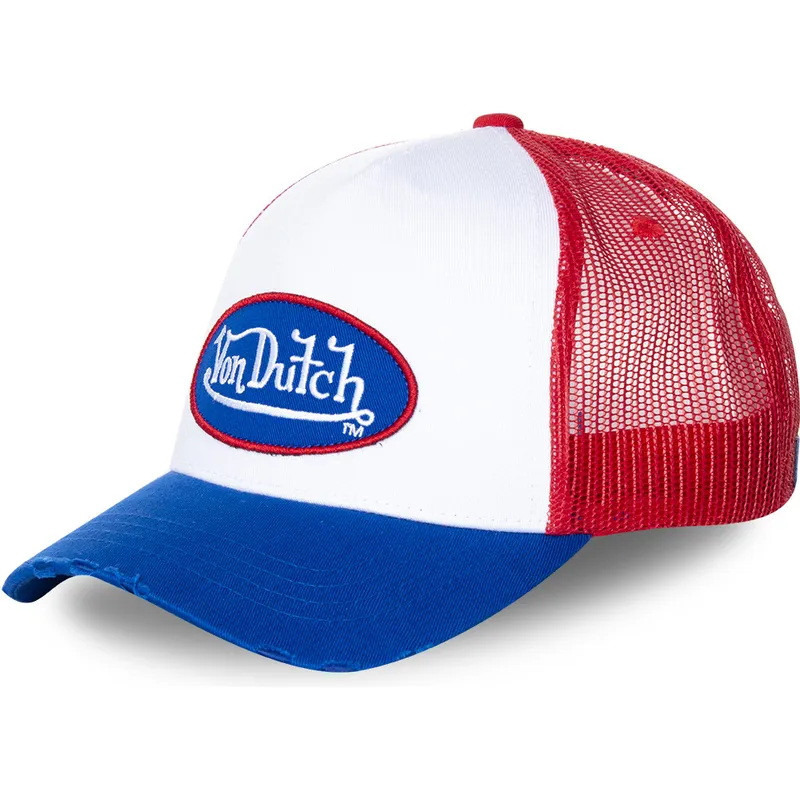 cepice-zaoblena-bila-snapback-truck16-von-dutch