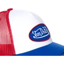 cepice-zaoblena-bila-snapback-truck16-von-dutch