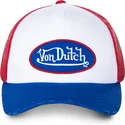 cepice-zaoblena-bila-snapback-truck16-von-dutch