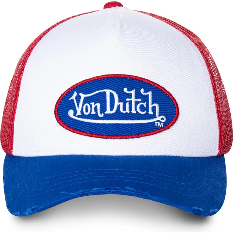 cepice-zaoblena-bila-snapback-truck16-von-dutch