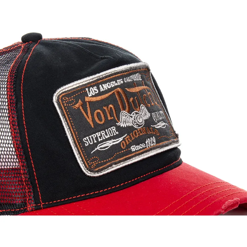 cepice-zaoblena-cerna-snapback-truck09-von-dutch