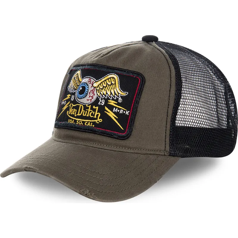cap-zaoblena-brown-snapback-von-dutch