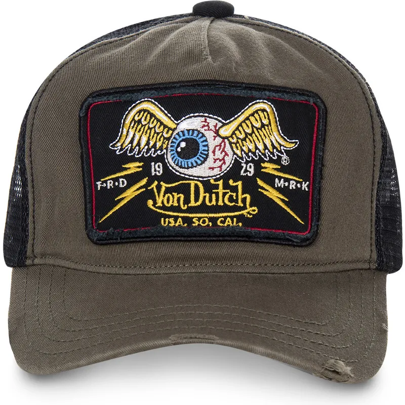 cap-zaoblena-brown-snapback-von-dutch
