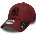 cepice-zaoblena-cervena-nastavitelny-9forty-ripstop-new-york-yankees-mlb-new-era