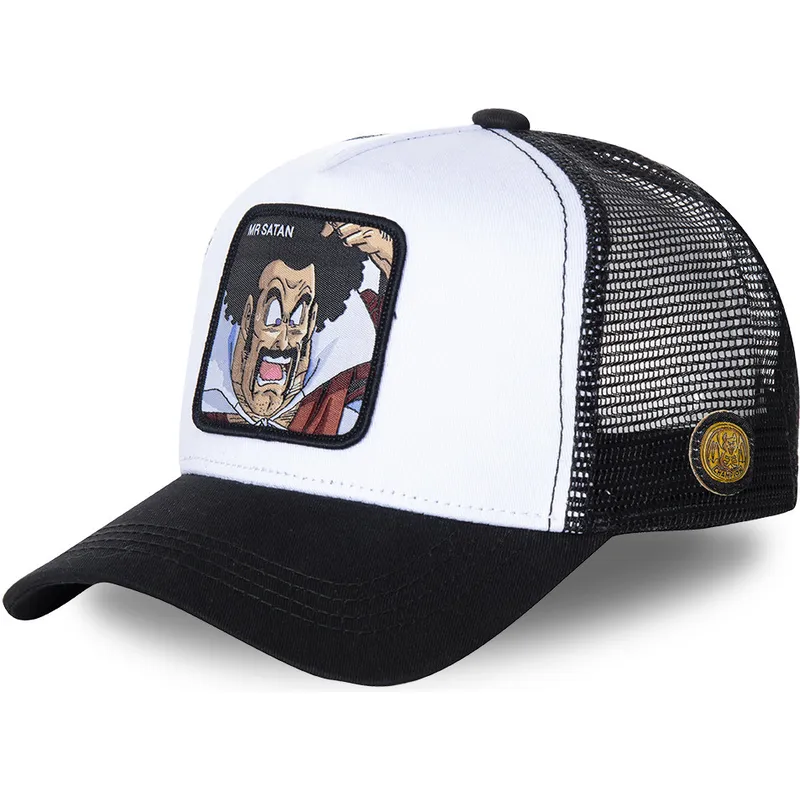 cepice-zaoblena-bila-snapback-sat1-mr-satan-dragon-ball-capslab