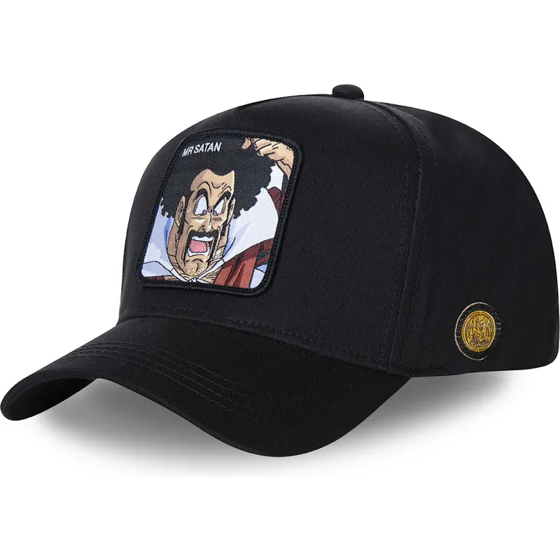 cepice-zaoblena-cerna-snapback-sat4-mr-satan-dragon-ball-capslab cepice-zaoblena-cerna-snapback-sat4-mr-satan-dragon-ball-capslab