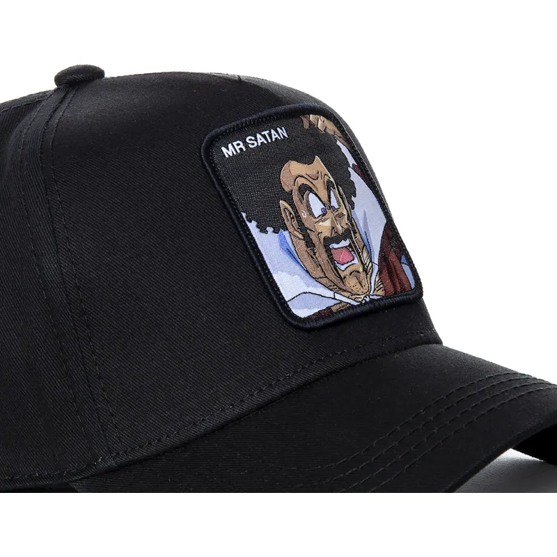 cepice-zaoblena-cerna-snapback-sat4-mr-satan-dragon-ball-capslab cepice-zaoblena-cerna-snapback-sat4-mr-satan-dragon-ball-capslab
