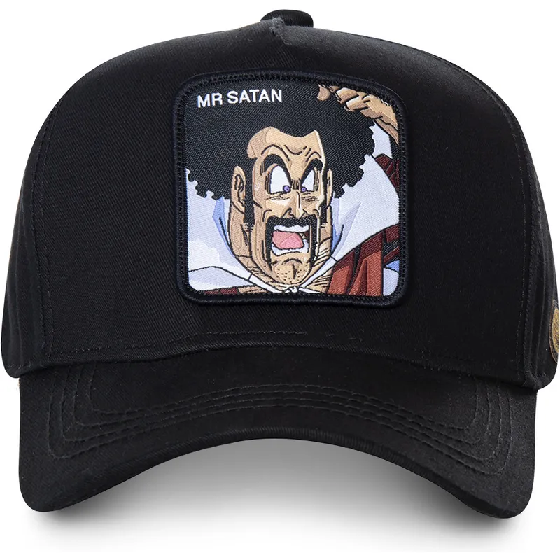 cepice-zaoblena-cerna-snapback-sat4-mr-satan-dragon-ball-capslab cepice-zaoblena-cerna-snapback-sat4-mr-satan-dragon-ball-capslab