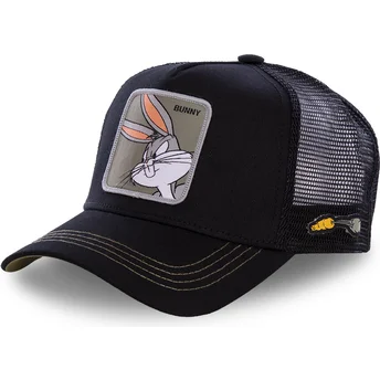 Čepice zaoblená černá snapback BUN1 Bugs Bunny Looney Tunes Capslab
