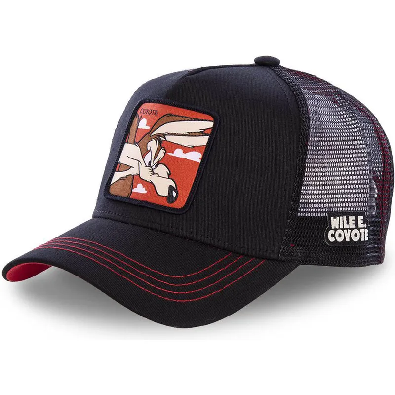 cepice-zaoblena-zadne-zvire-cerna-snapback-coyote-coy1-looney-tunes-kojot-looney-tunes-capslab
