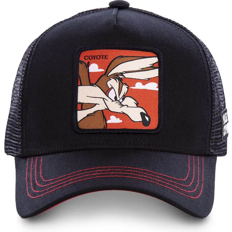 cepice-zaoblena-zadne-zvire-cerna-snapback-coyote-coy1-looney-tunes-kojot-looney-tunes-capslab