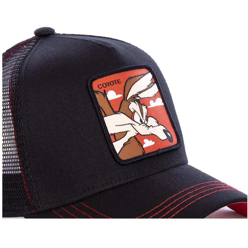 cepice-zaoblena-zadne-zvire-cerna-snapback-coyote-coy1-looney-tunes-kojot-looney-tunes-capslab