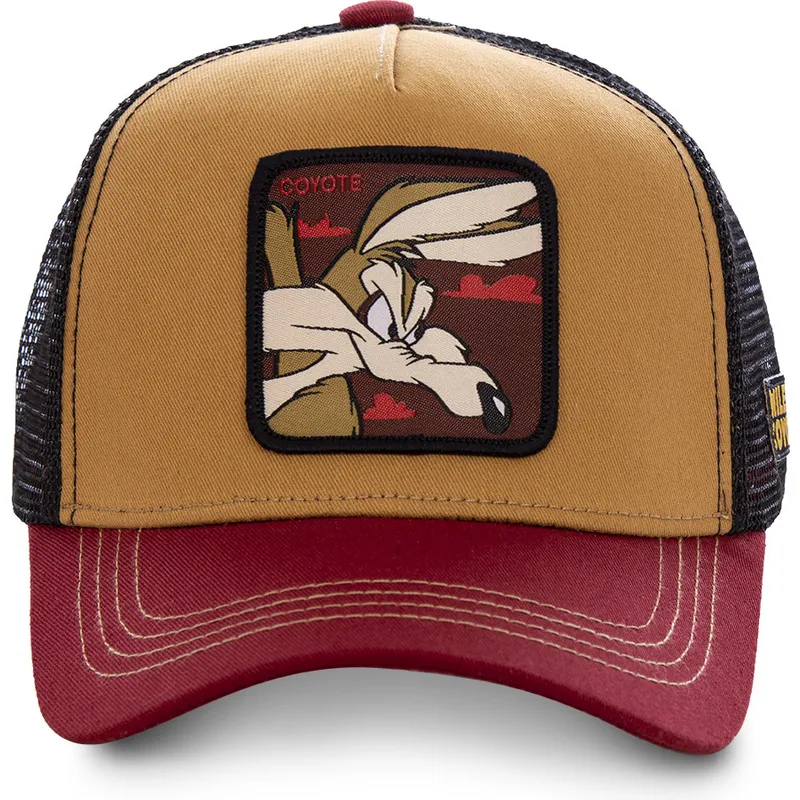 cepice-zaoblena-hneda-snapback-coy2-kojot-looney-tunes-capslab