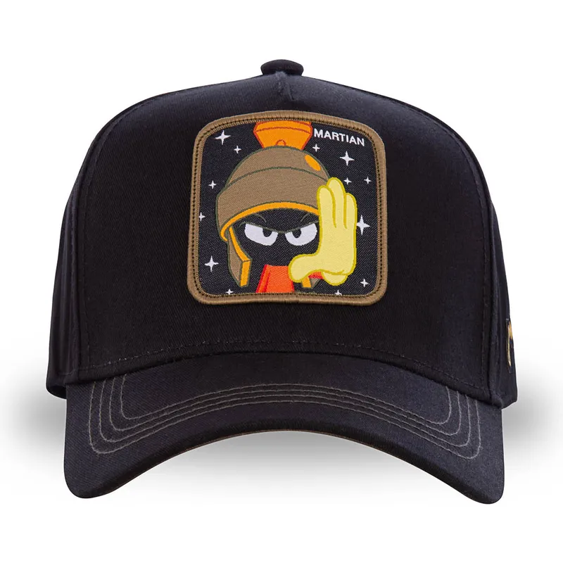 cepice-zaoblena-cerna-snapback-mar3-marvin-martan-looney-tunes-capslab