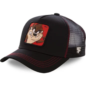 Cap zaoblená black snapback Diablo Tasmanian Devil Looney Tunes Capslab