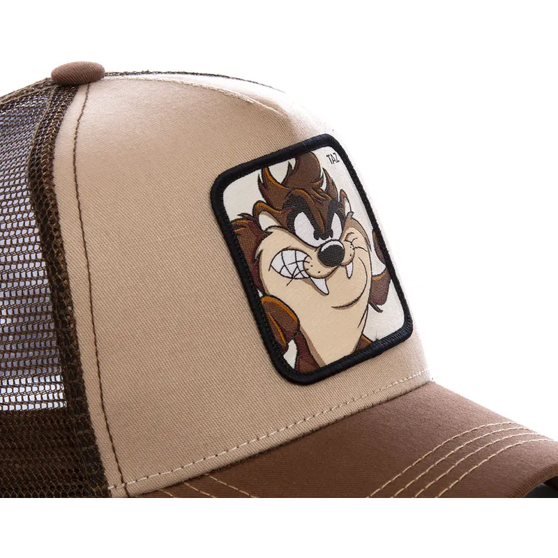 brun-trucker-keps-tasmanska-djavulen-taz2-looney-tunes-fran-capslab