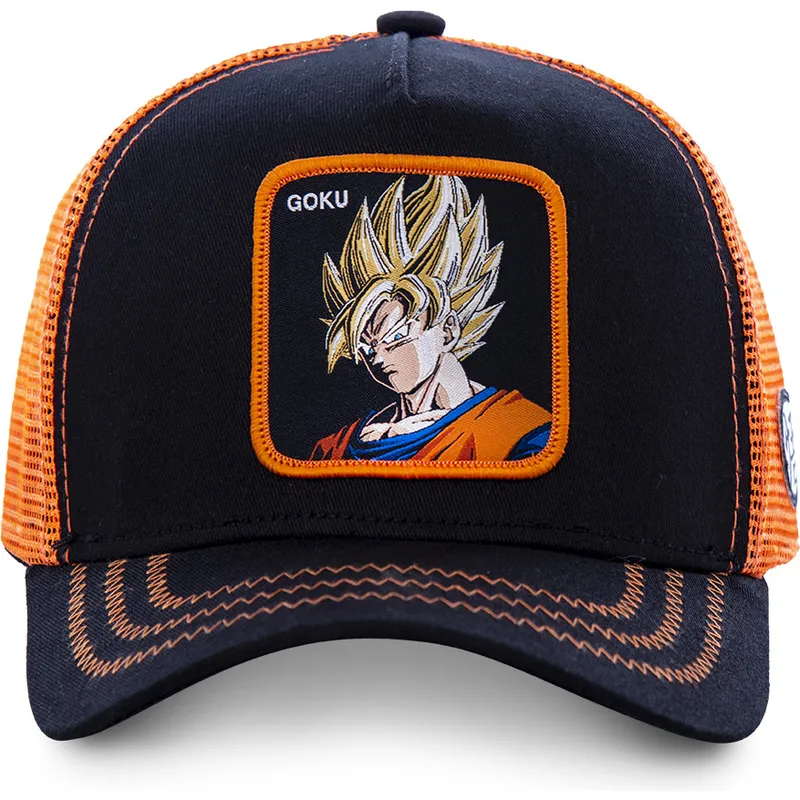 cap-zaoblena-black-snapback-son-goku-dragon-ball-capslab
