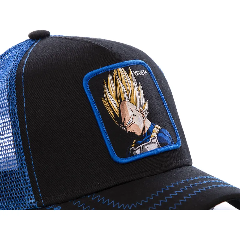 cepice-zaoblena-cerna-snapback-super-saiyan-ve3-vegeta-dragon-ball-capslab