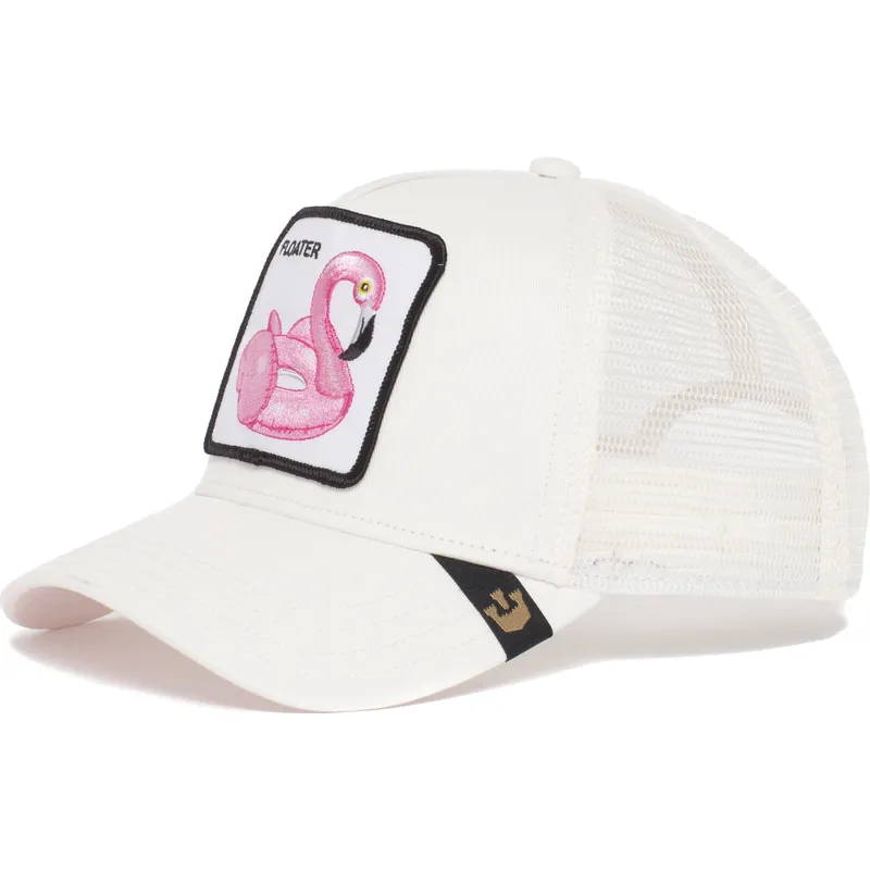 cepice-zaoblena-zadne-zvire-bila-snapback-flotador-flamenco-floater-the-farm-de-goorin-bros
