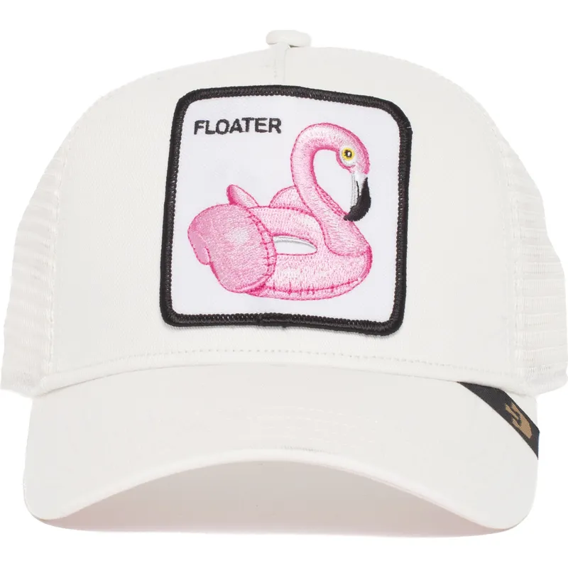 cepice-zaoblena-zadne-zvire-bila-snapback-flotador-flamenco-floater-the-farm-de-goorin-bros