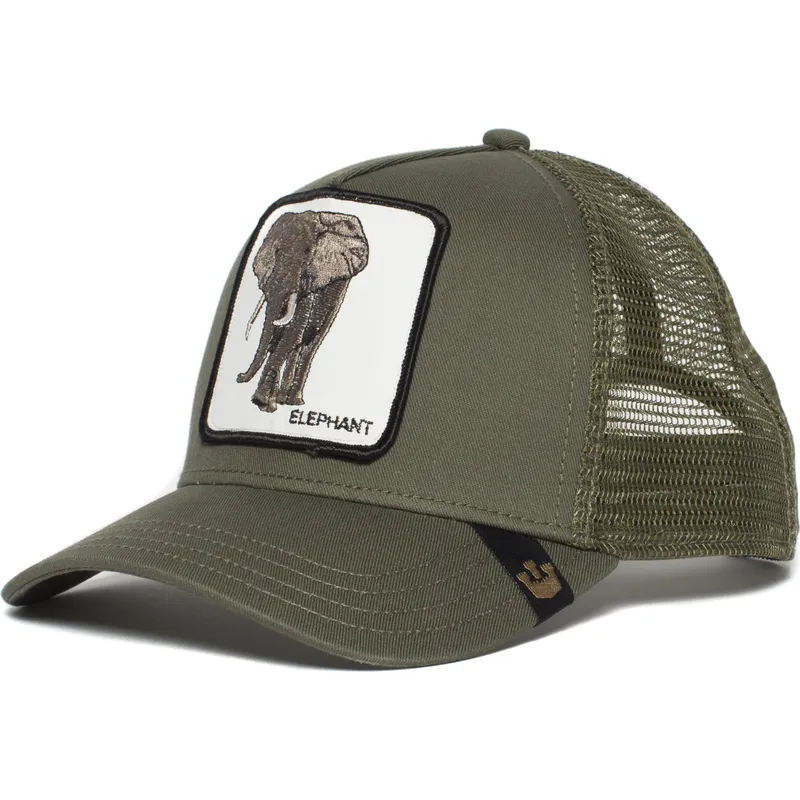 cepice-zaoblena-zelena-snapback-elephant-the-farm-goorin-bros