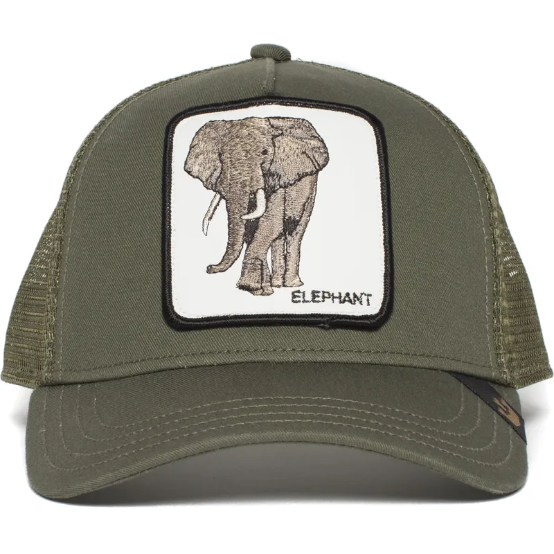 cepice-zaoblena-zelena-snapback-elephant-the-farm-goorin-bros