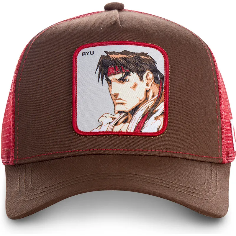 cepice-zaoblena-cervena-snapback-ryu-street-fighter-capslab