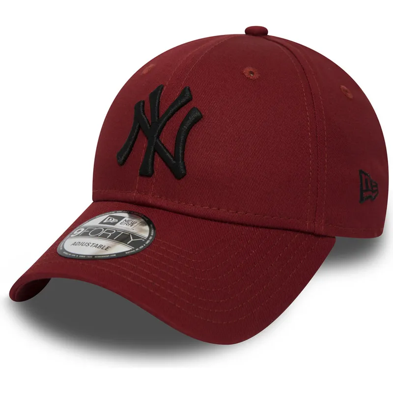 cepice-zaoblena-cervena-nastavitelny-9forty-essential-new-york-yankees-mlb-new-era