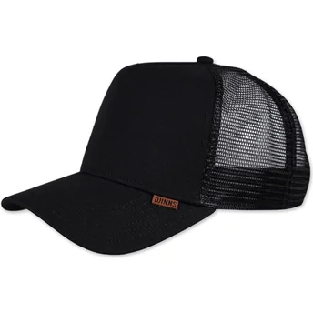Cap zaoblená black snapback Djinns