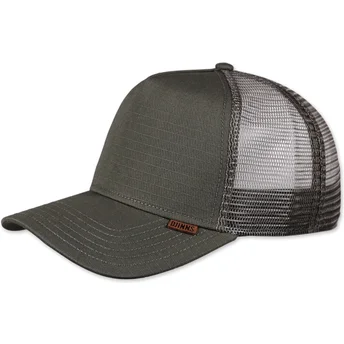 Čepice zaoblená zelená snapback M-Ribstop Djinns