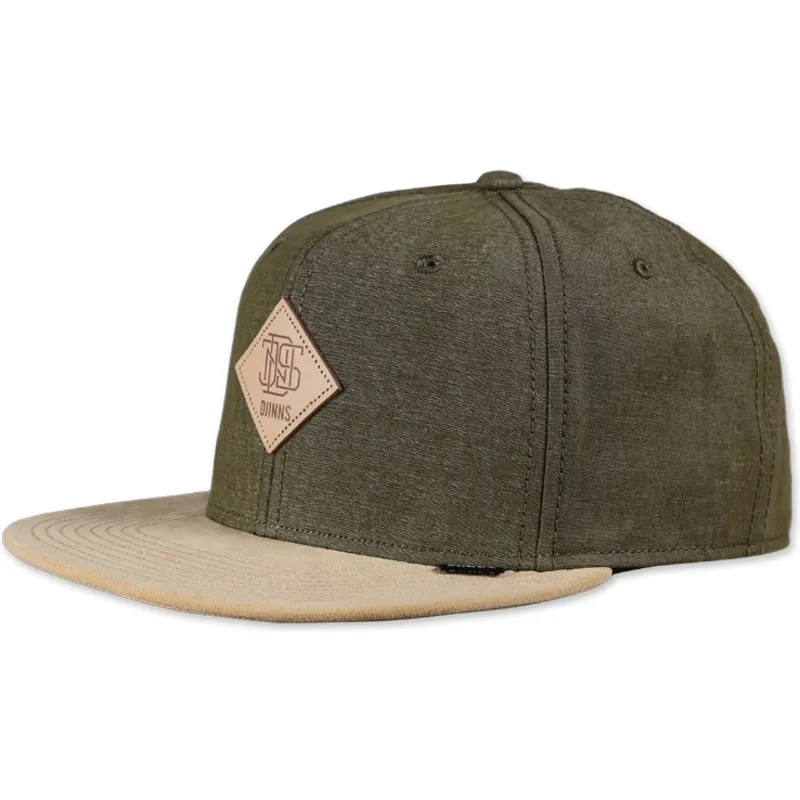 cepice-pes-zelena-snapback-melange-twill-djinns cepice-pes-zelena-snapback-melange-twill-djinns