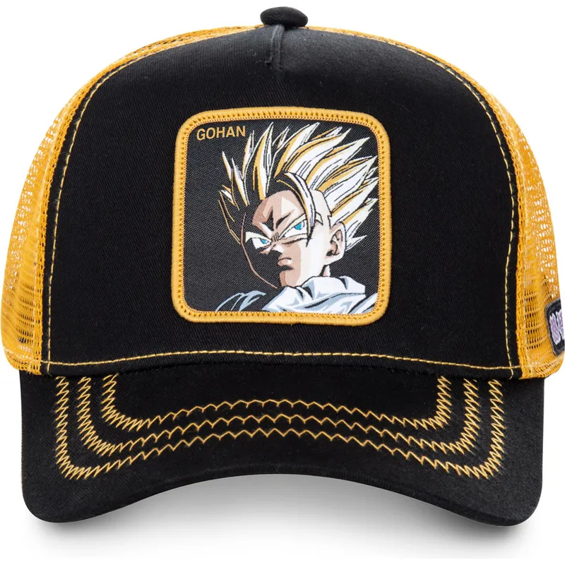 cepice-zaoblena-cerna-snapback-super-saiyan-2-dbzsup-son-gohan-dragon-ball-capslab