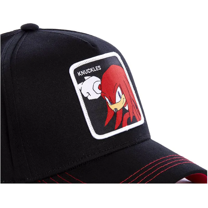cepice-zaoblena-cerna-snapback-knub-knuckles-sonic-the-hedgehog-capslab cepice-zaoblena-cerna-snapback-knub-knuckles-sonic-the-hedgehog-capslab